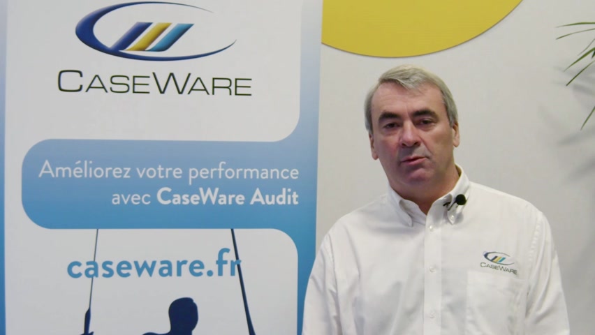 Fabrice LAURENCE / Responsable Caseware France & François LIENART / Responsable Commercial IDEA